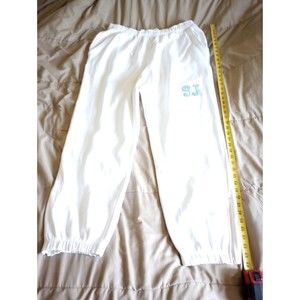 🔥Vntg 90s Sean John Track Pants White Sz XL Joggers RARE 4 Front Pokets Hip Hop